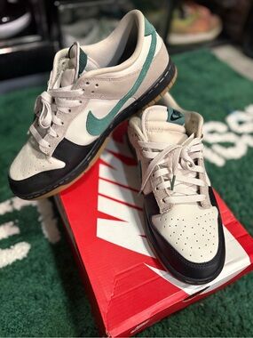 Nike Dunk Low Retro Oregon Wood Brown Coastal Men’s Size 10.5M Used